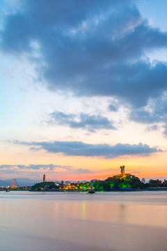 溫州江心寺夜景 歷史與燈火交織的詩(shī)意畫卷